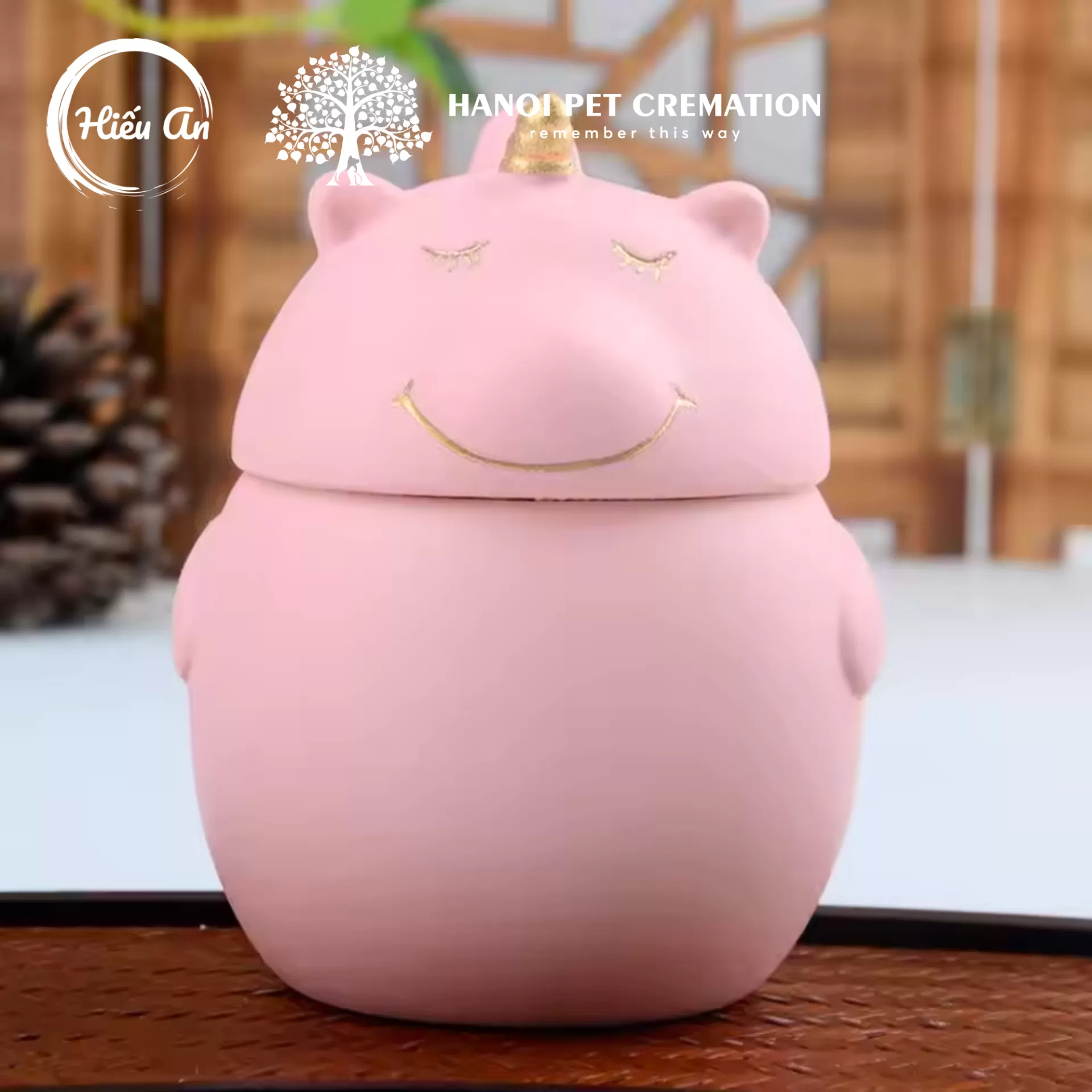 Hũ đựng tro cốt thú cưng HA-258