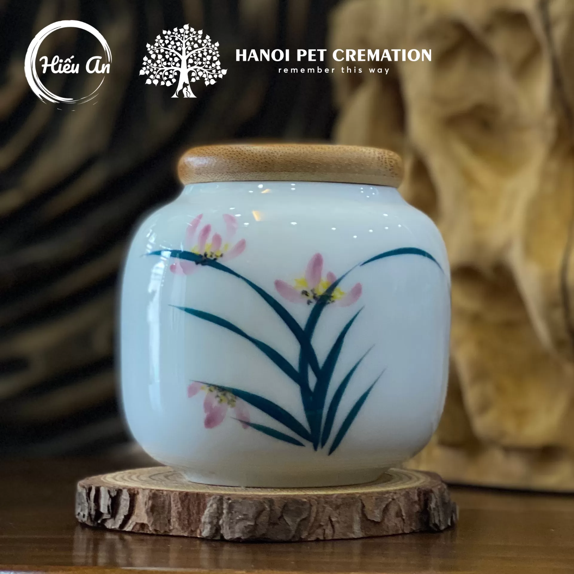 Hũ đựng tro cốt thú cưng HA-393