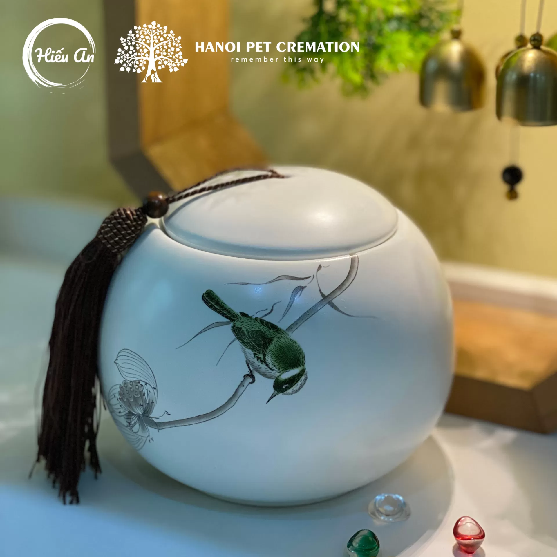 Hũ đựng tro cốt thú cưng HA-303