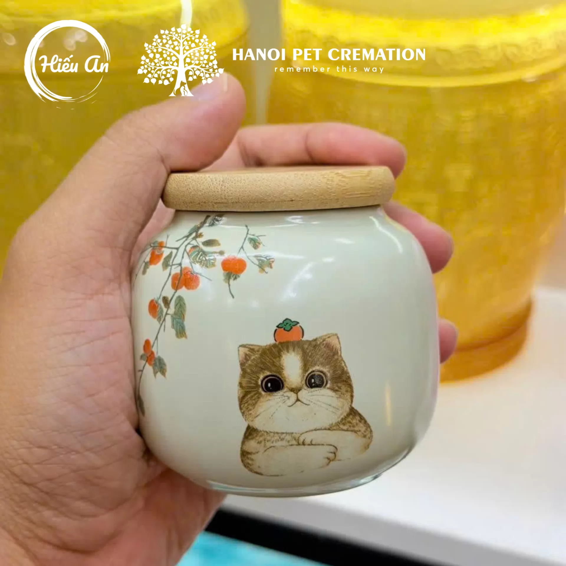 Hũ đựng tro cốt thú cưng HA-400.1