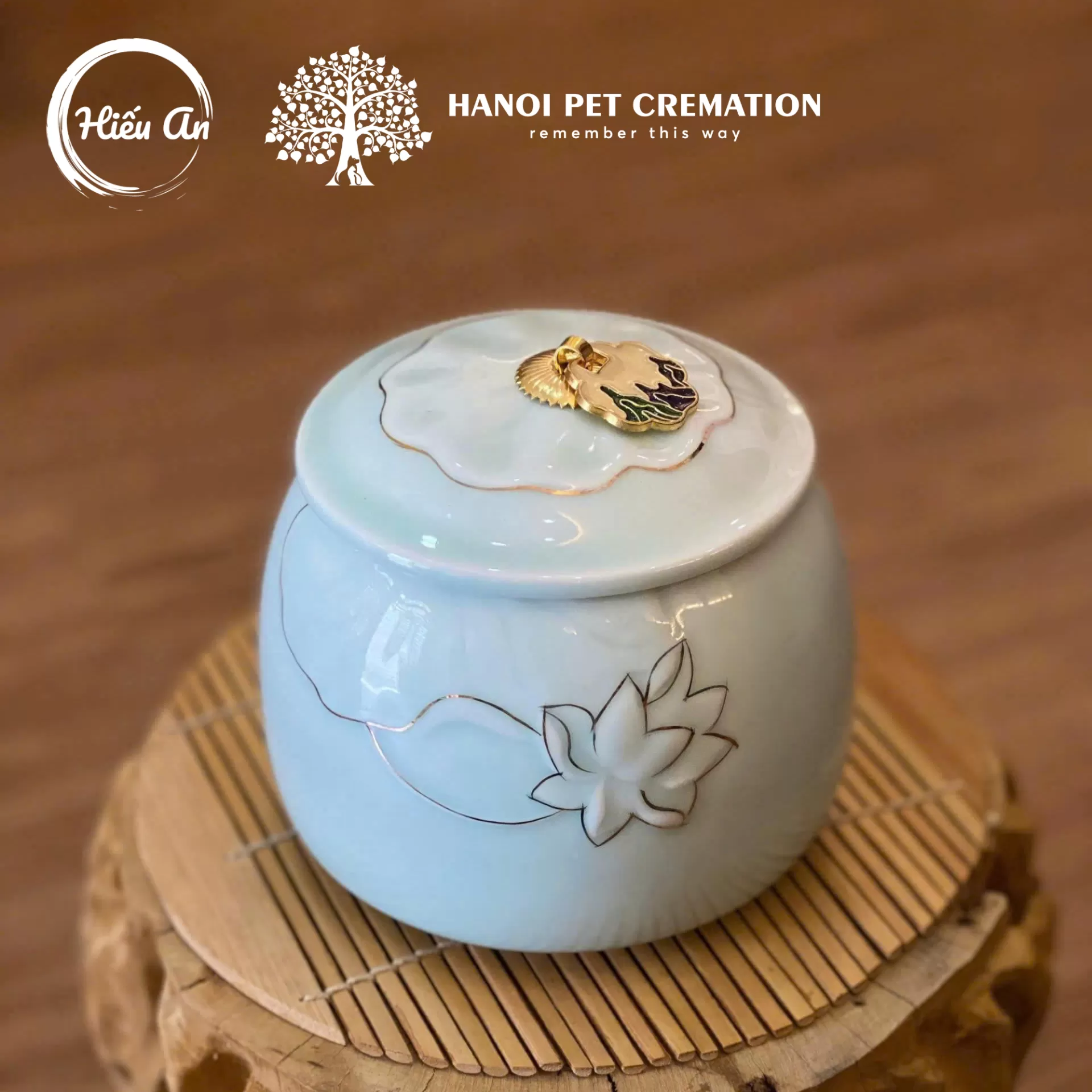 Hũ đựng tro cốt thú cưng HA-345.1
