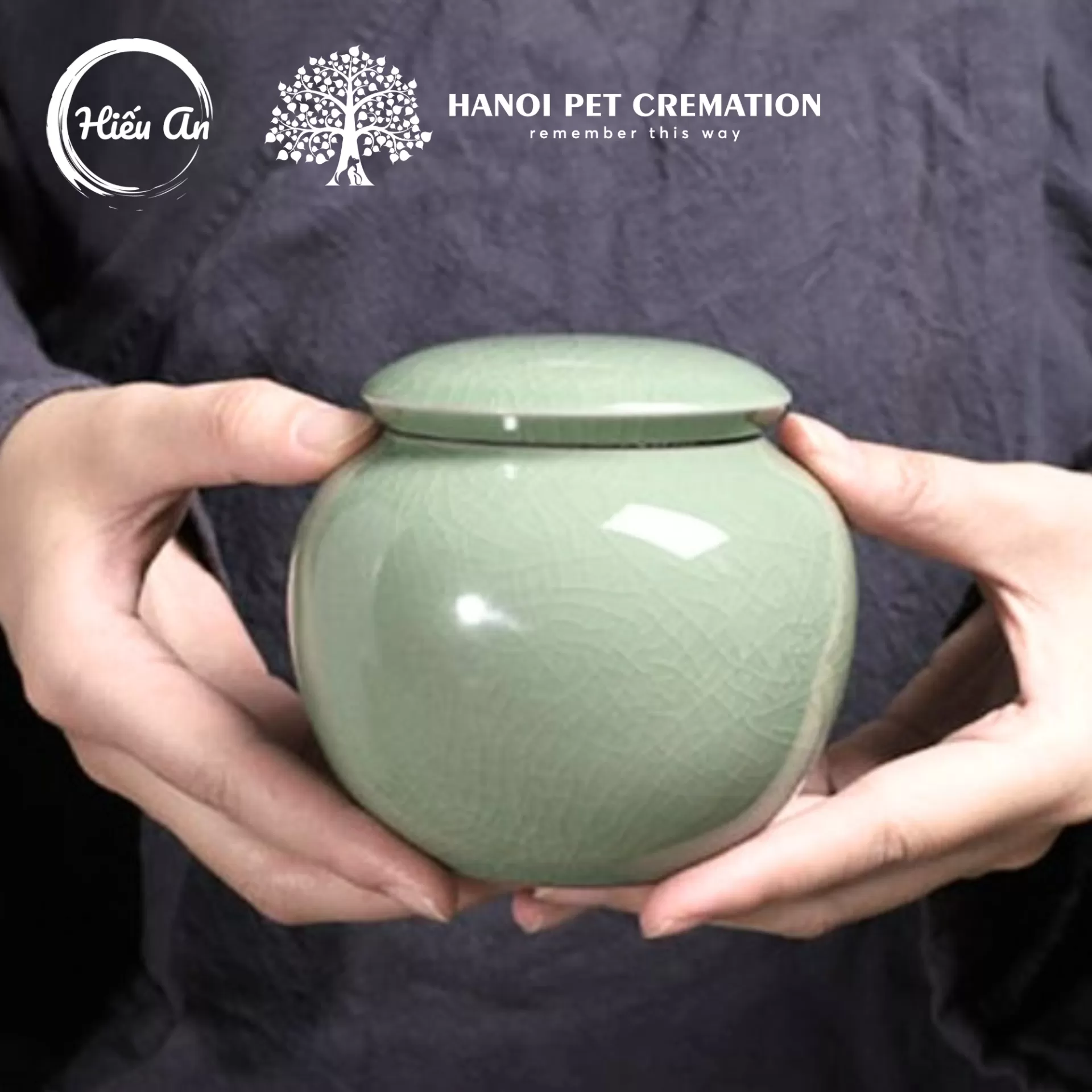 Hũ đựng tro cốt thú cưng HA-277