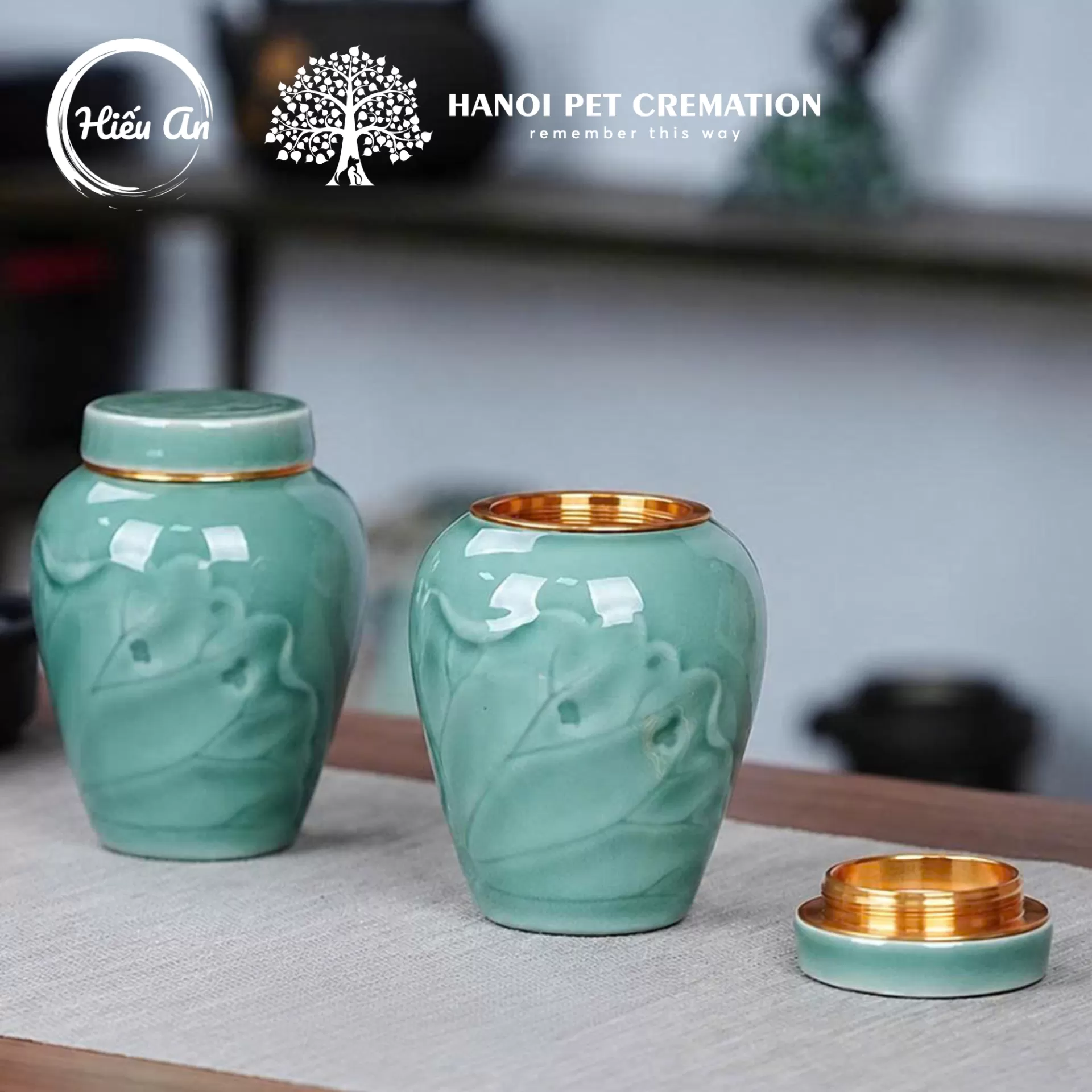 Hũ đựng tro cốt thú cưng HA-381