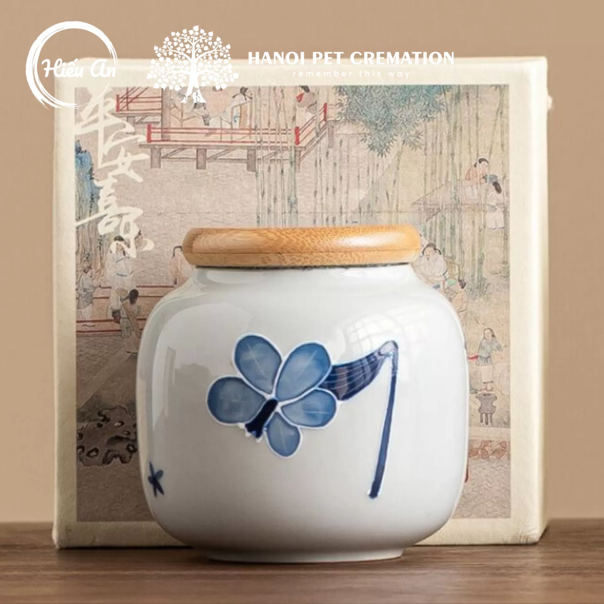 Hũ đựng tro cốt thú cưng HM-44