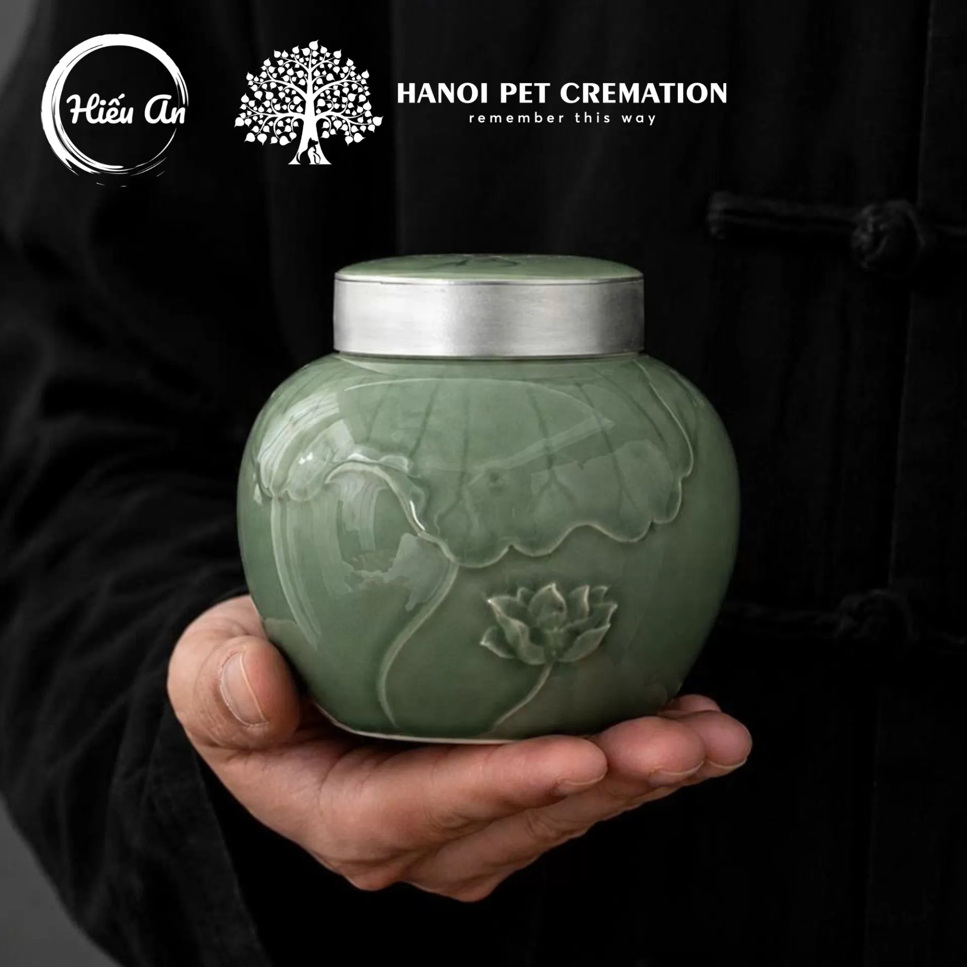Hũ đựng tro cốt thú cưng HA-215