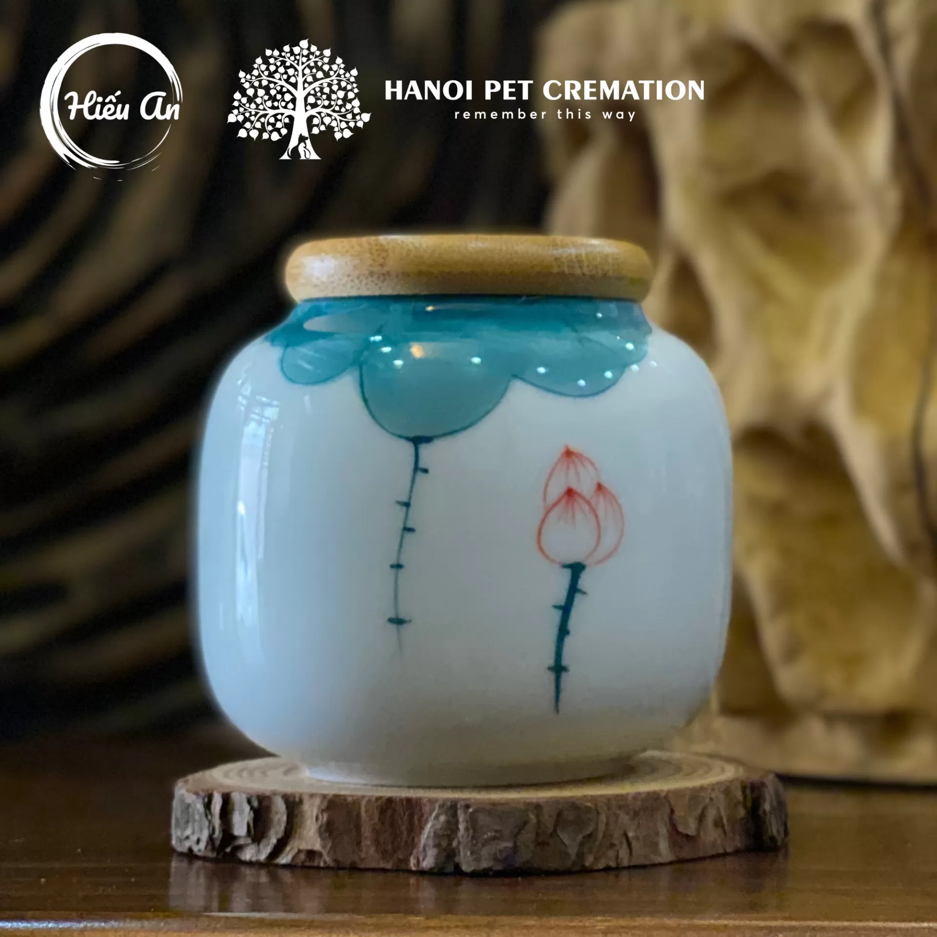 Hũ đựng tro cốt thú cưng HA-394