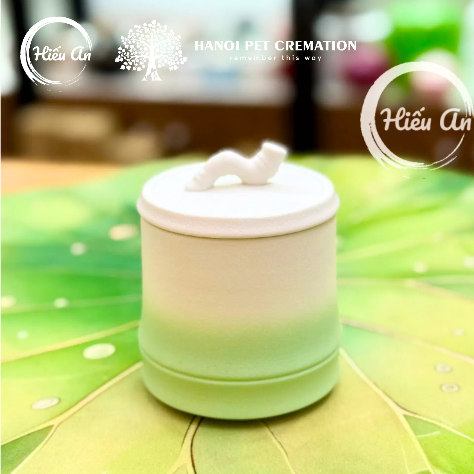 Hũ đựng tro cốt thú cưng HA-331