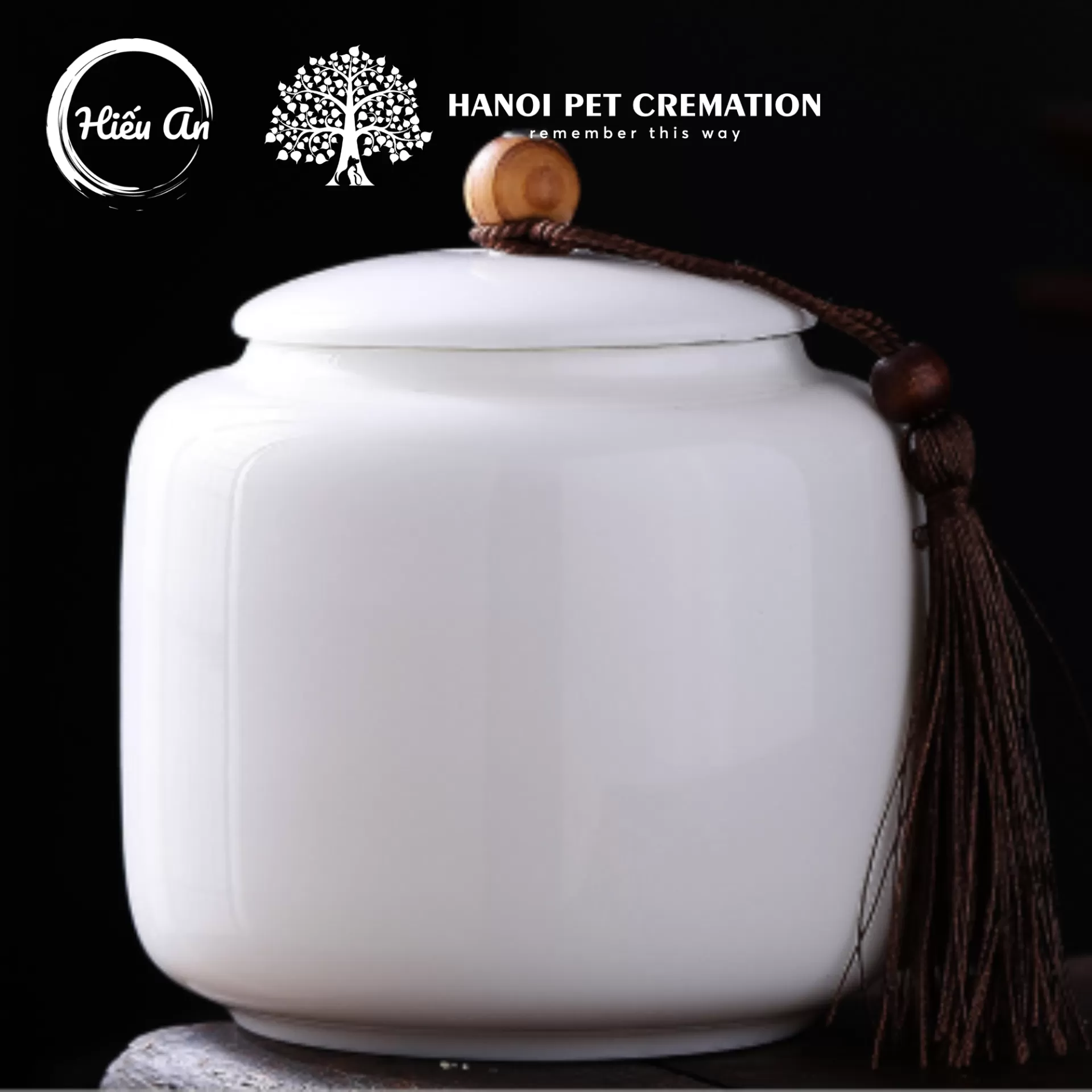 Hũ đựng tro cốt thú cưng HA-335