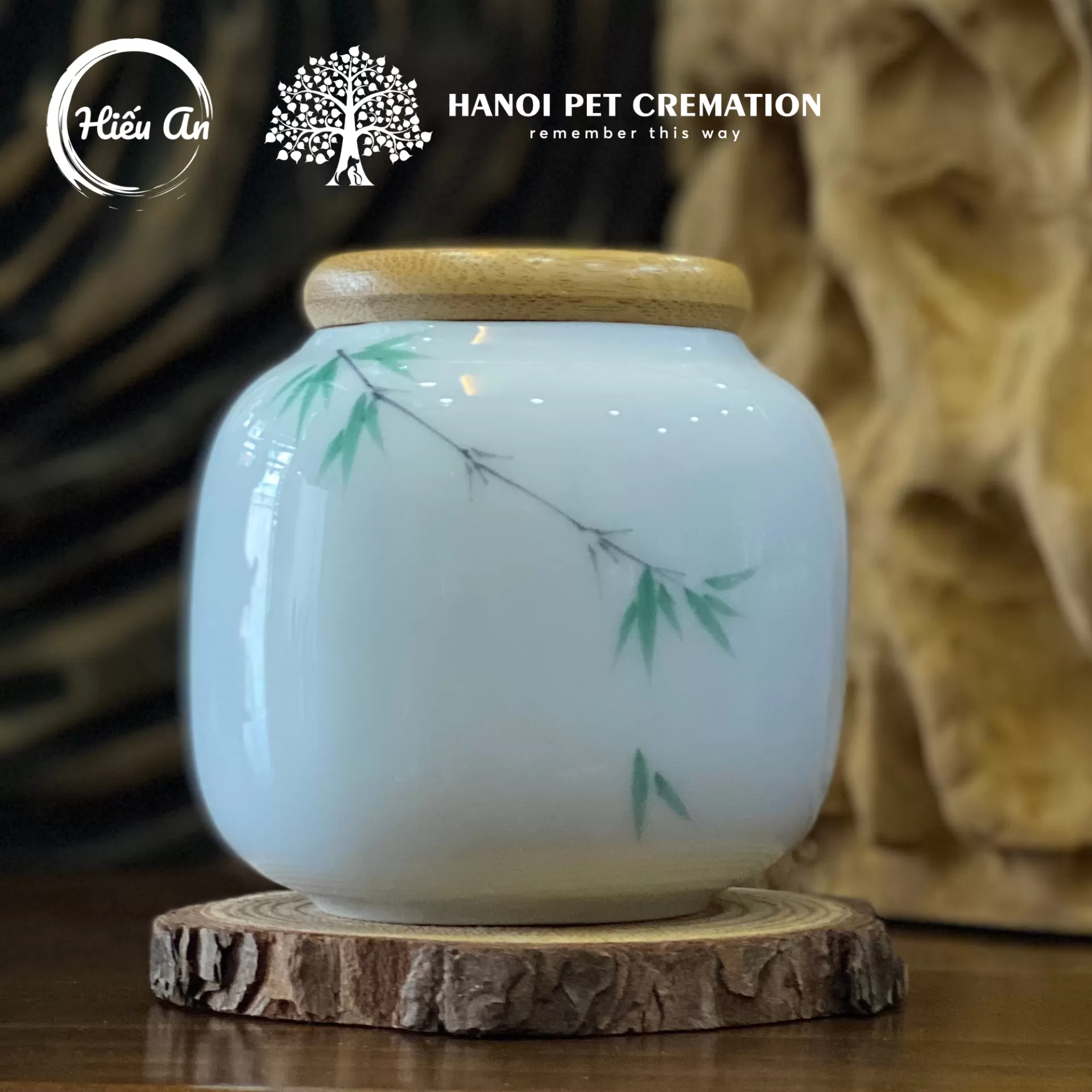 Hũ đựng tro cốt thú cưng HA-392