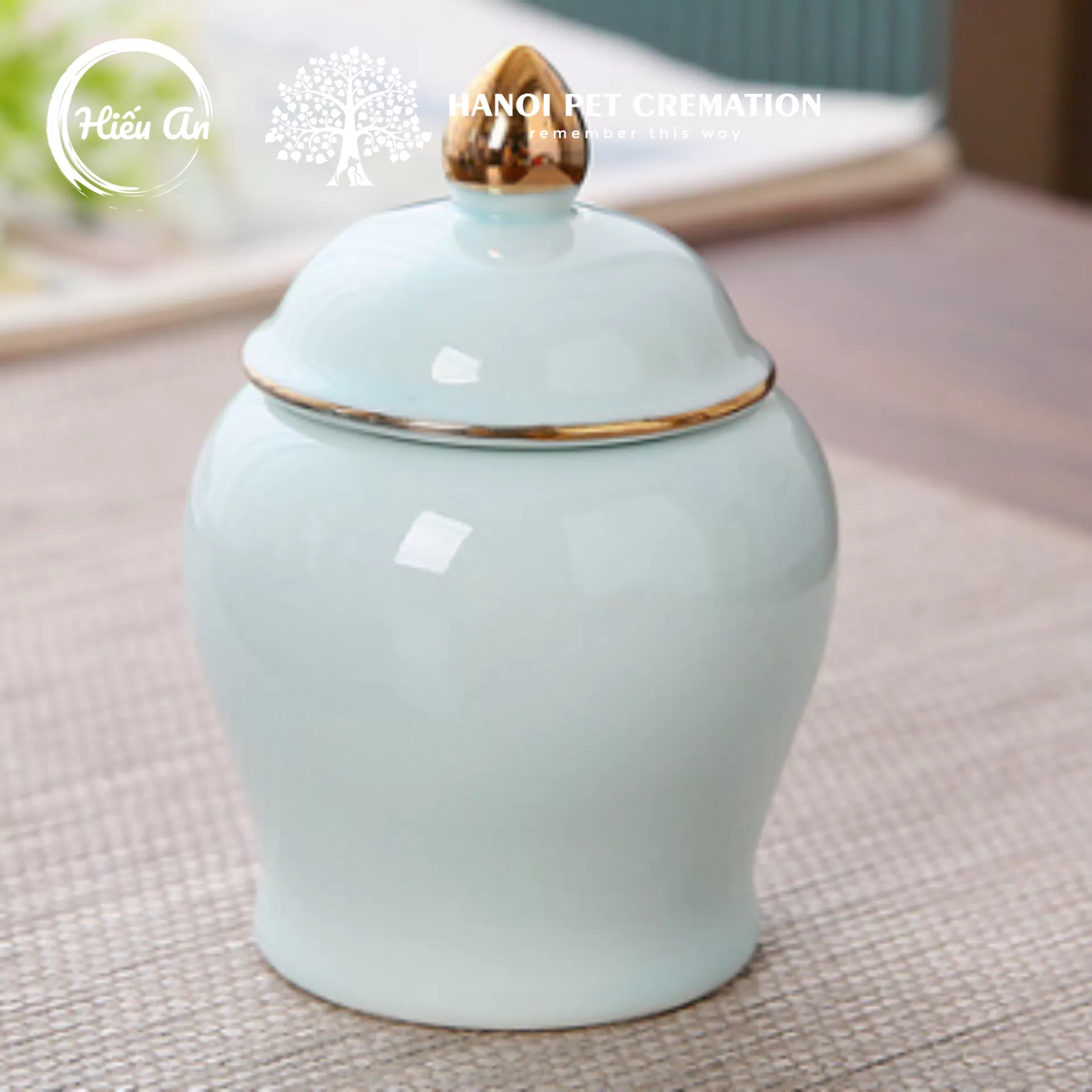 Hũ đựng tro cốt thú cưng HA-374