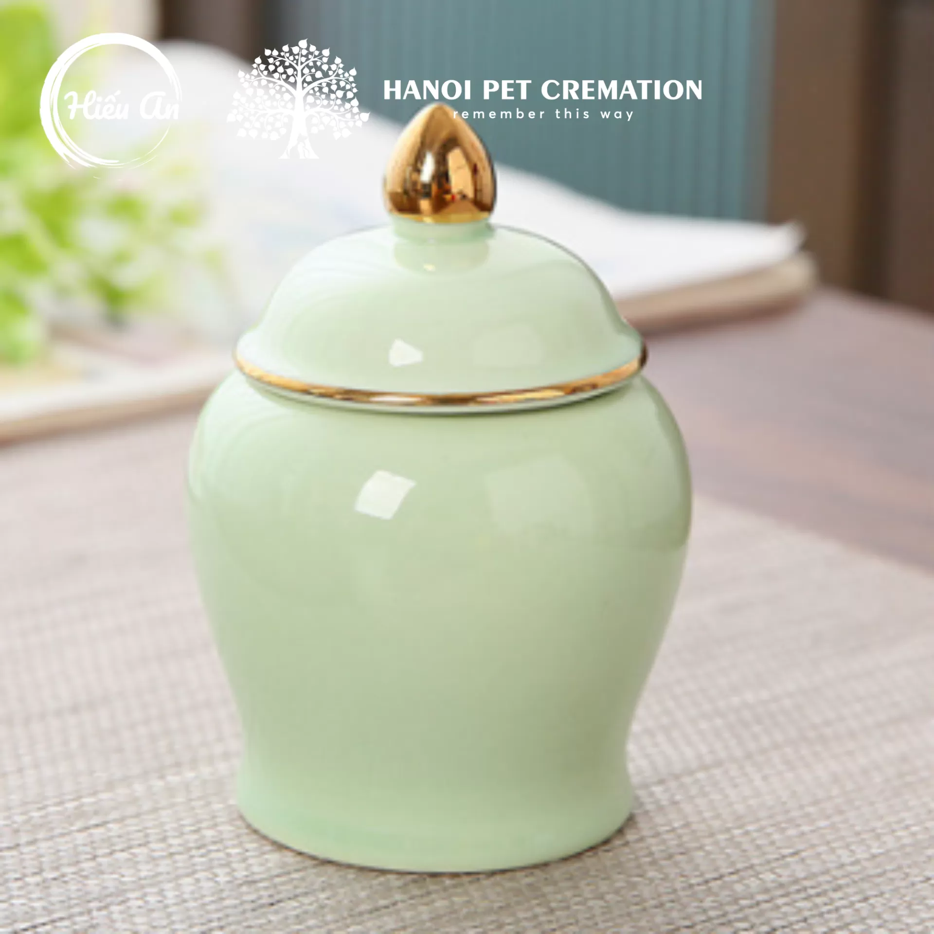 Hũ đựng tro cốt thú cưng HA-375