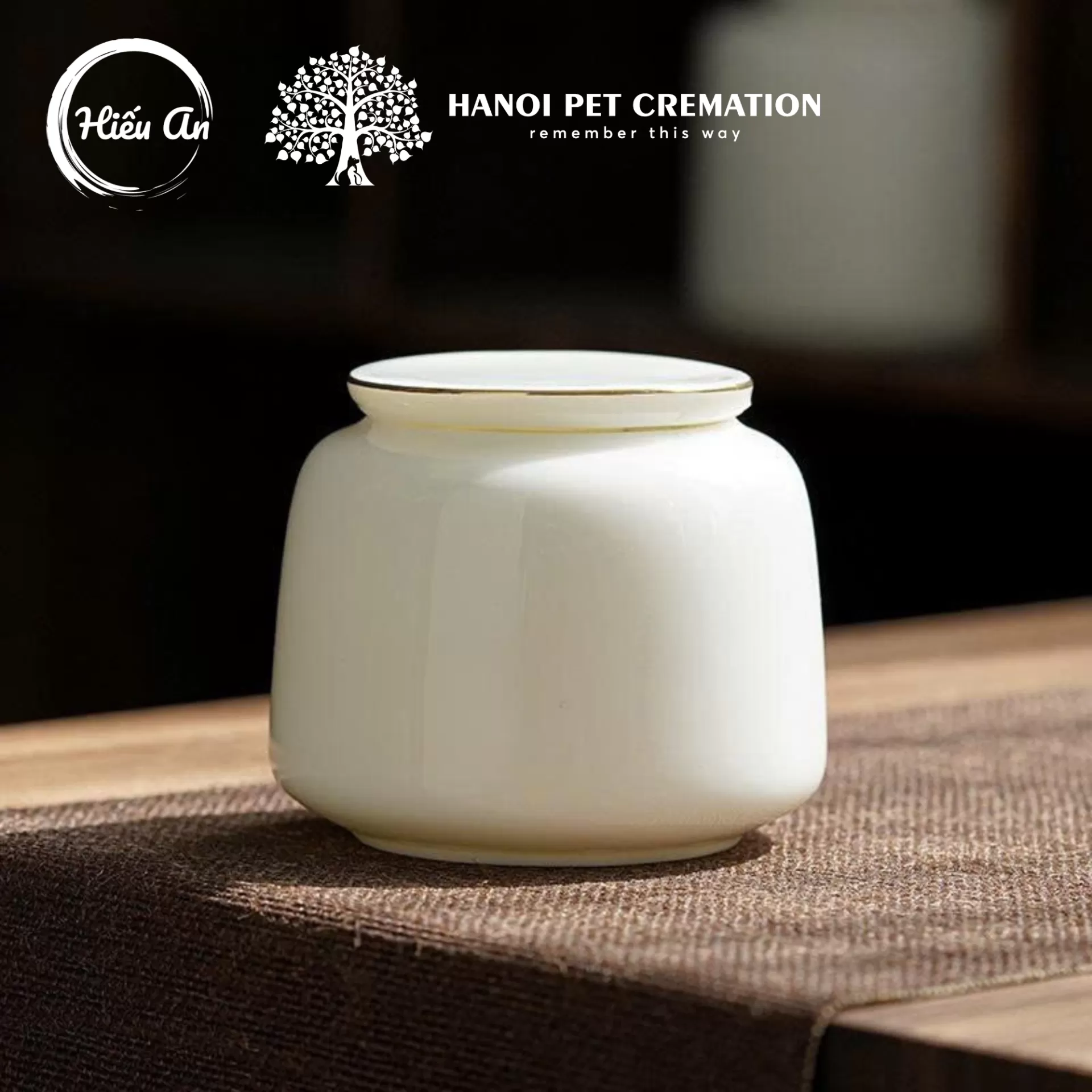 Hũ đựng tro cốt thú cưng HA-398.1