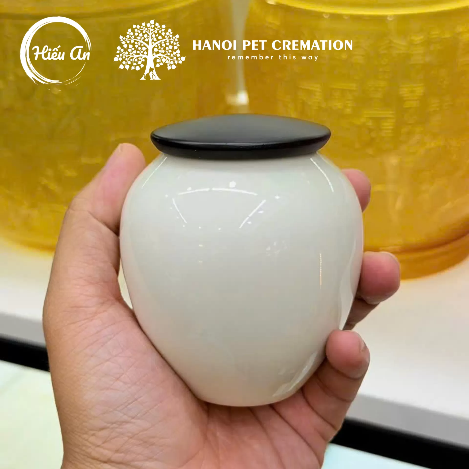 Hũ đựng tro cốt thú cưng HA-397.1