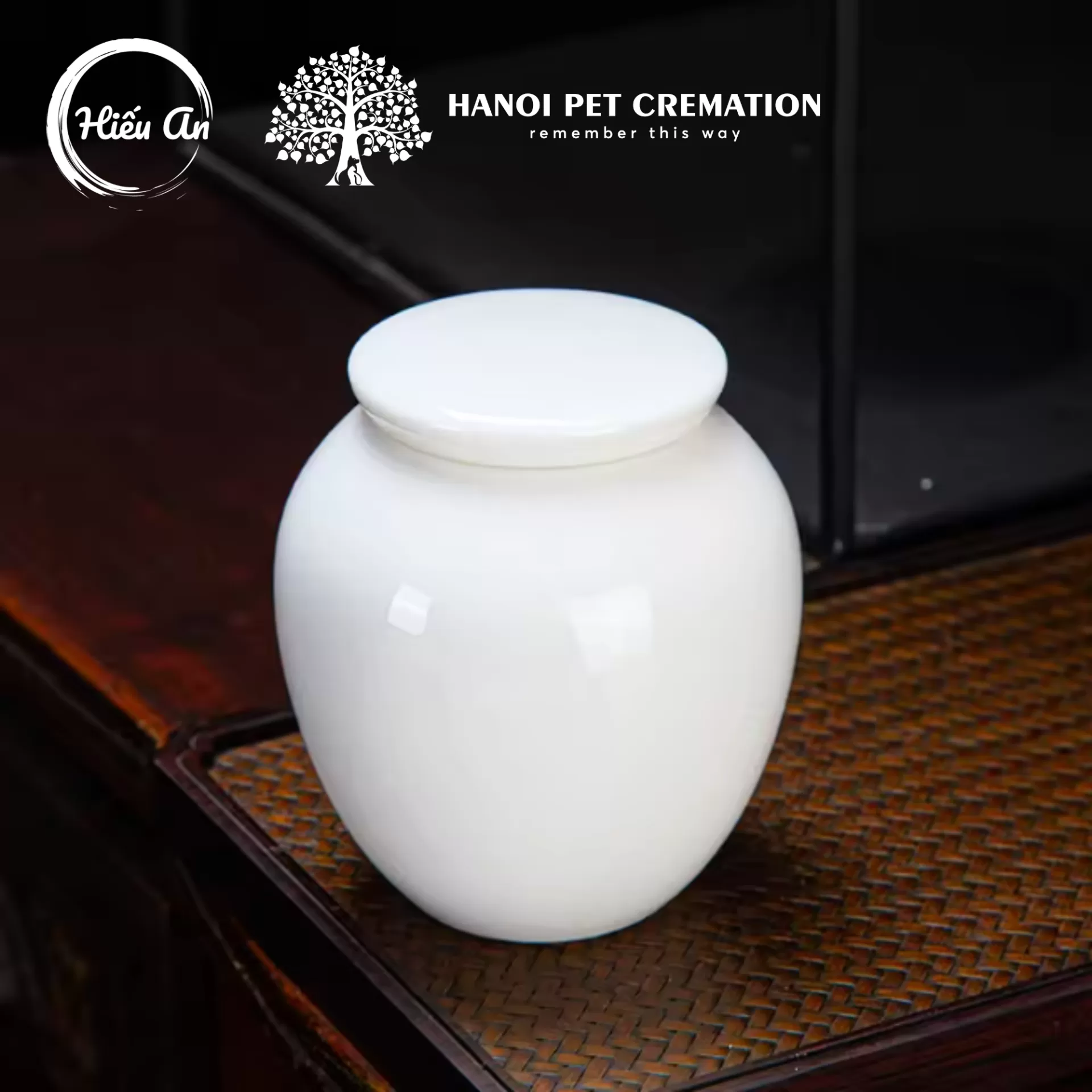 Hũ đựng tro cốt thú cưng HA-205