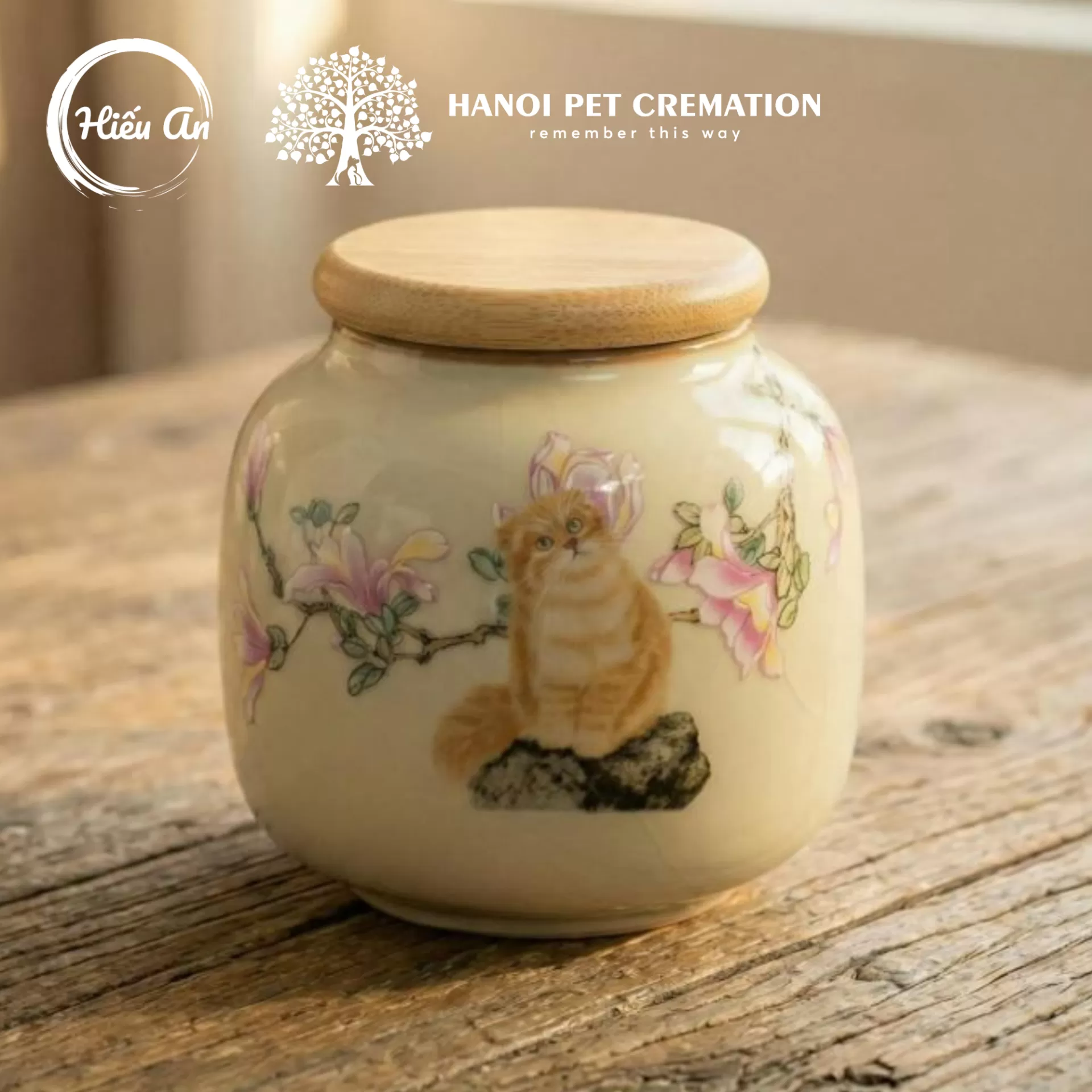 Hũ đựng tro cốt thú cưng HM-23