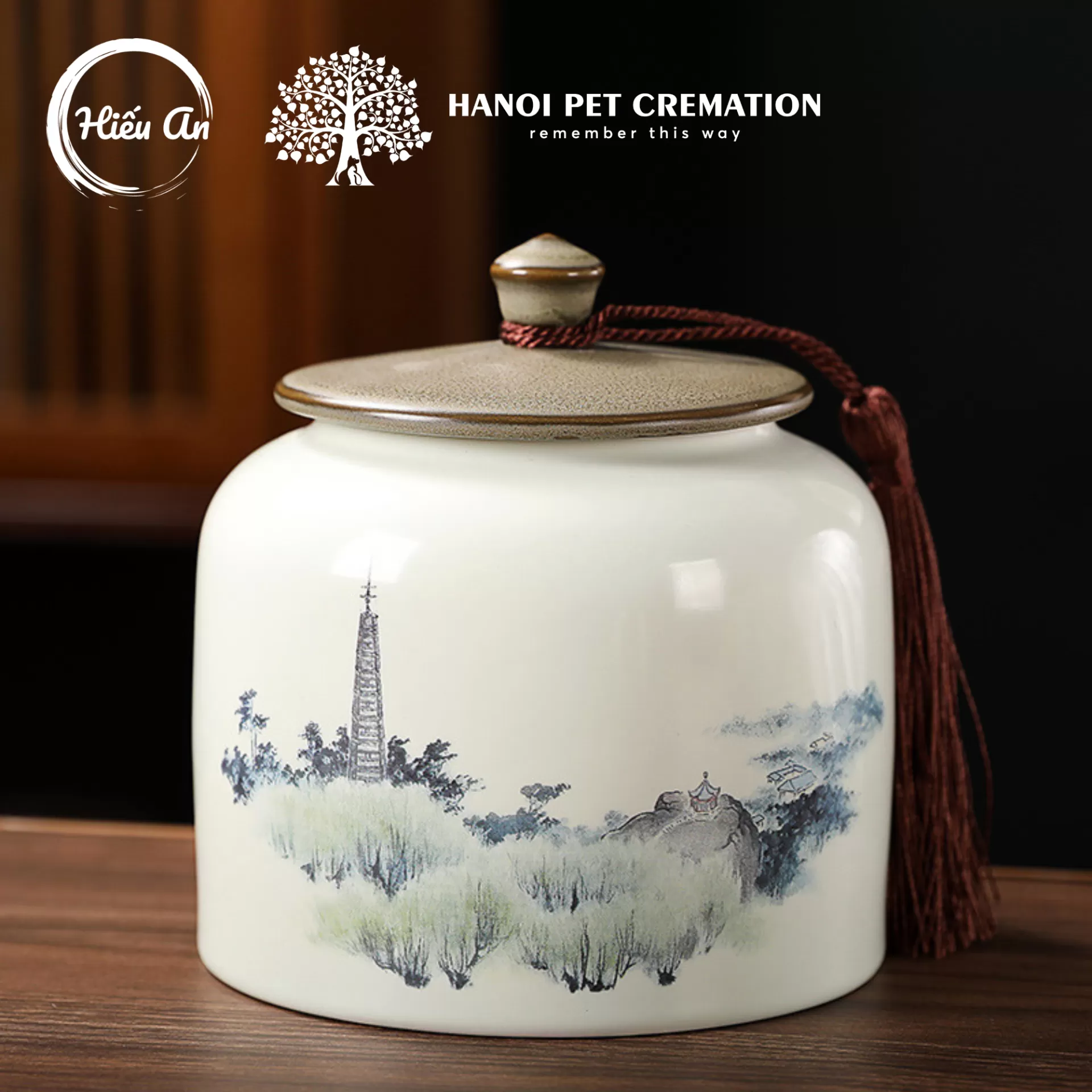 Hũ đựng tro cốt thú cưng HA-233